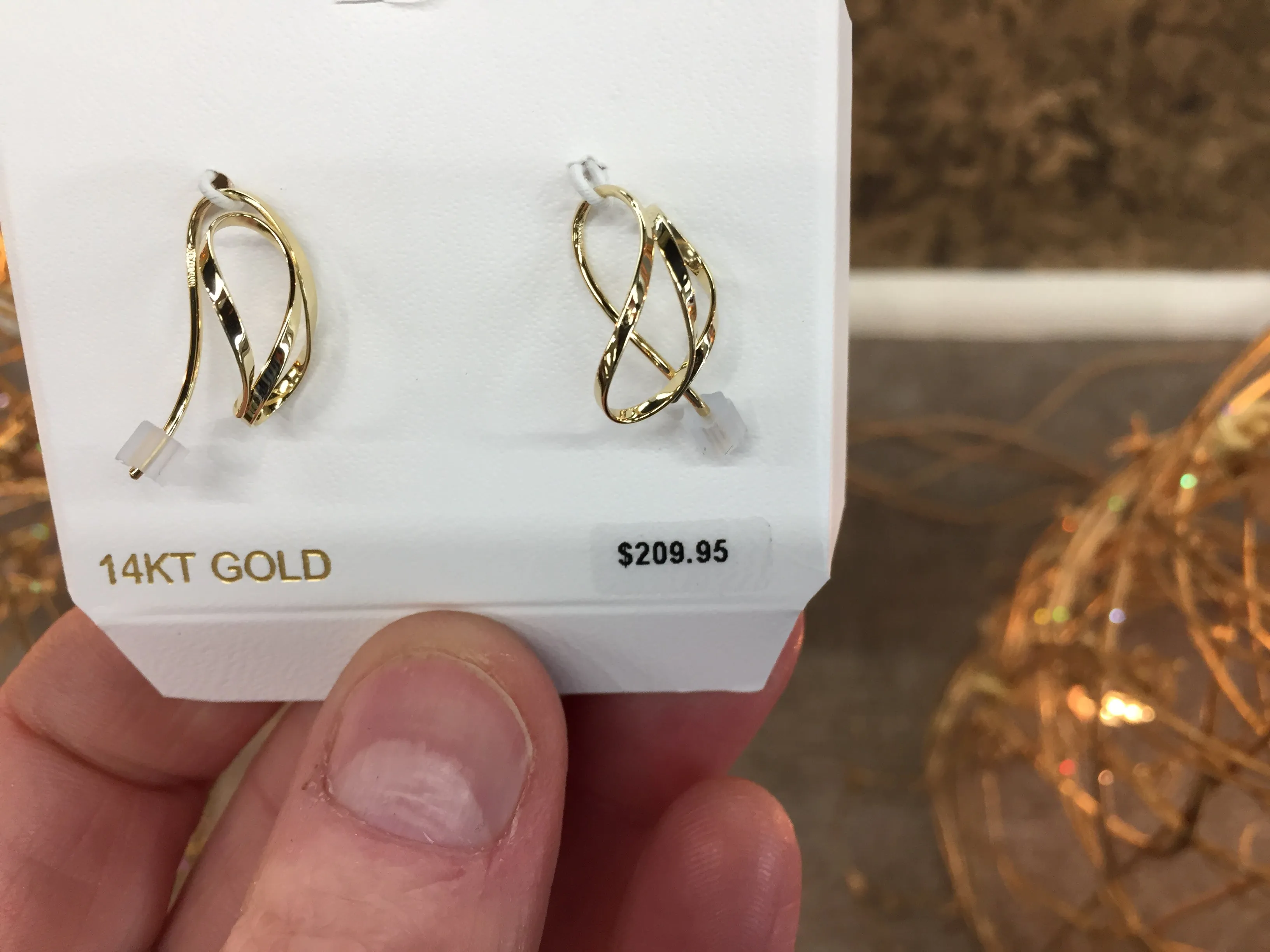 14 K Gold Earrings