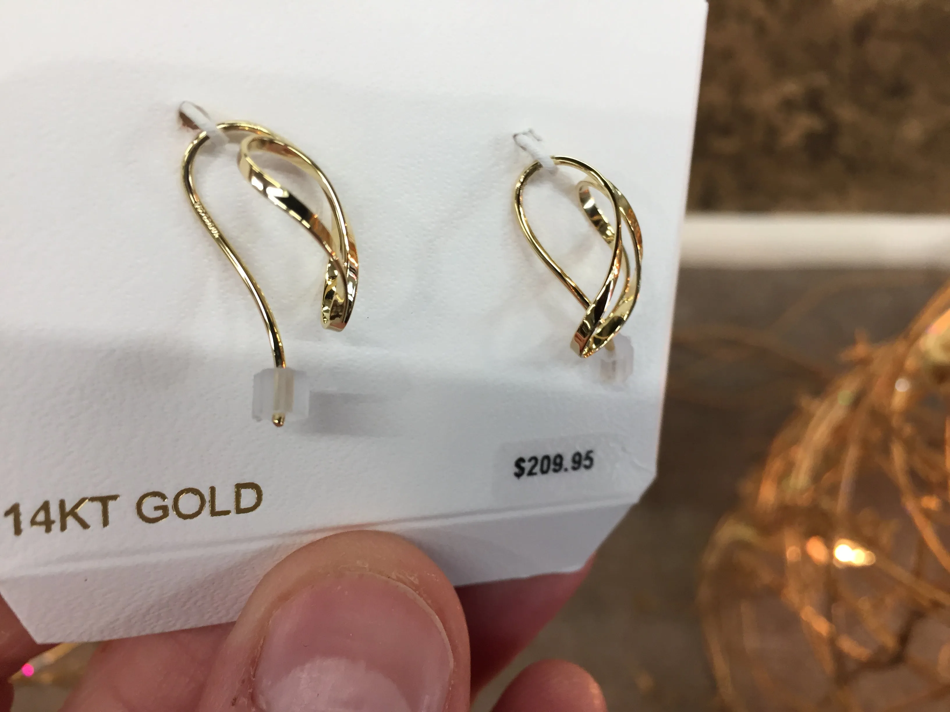 14 K Gold Earrings