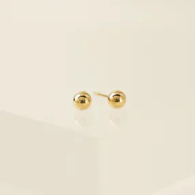 5mm Ball Gold-Filled Stud Earrings