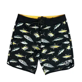 Mens Ahi Patterned Boardshorts by 808ALLDAY - Stylish Swim Trunks