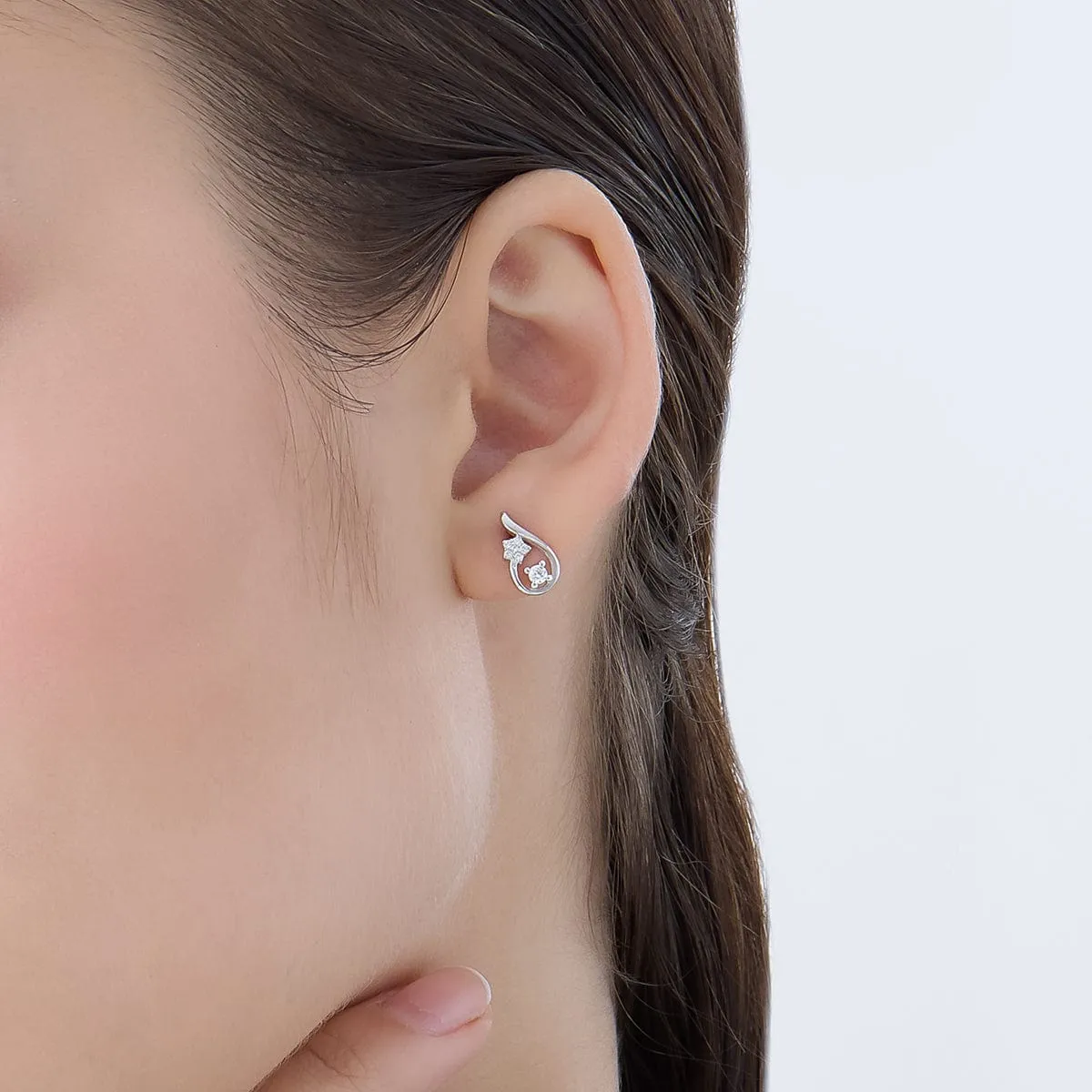 92.5 Silver Earring 164394