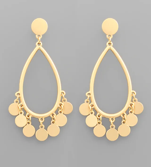 Amelia Teardrop Dangle Earrings