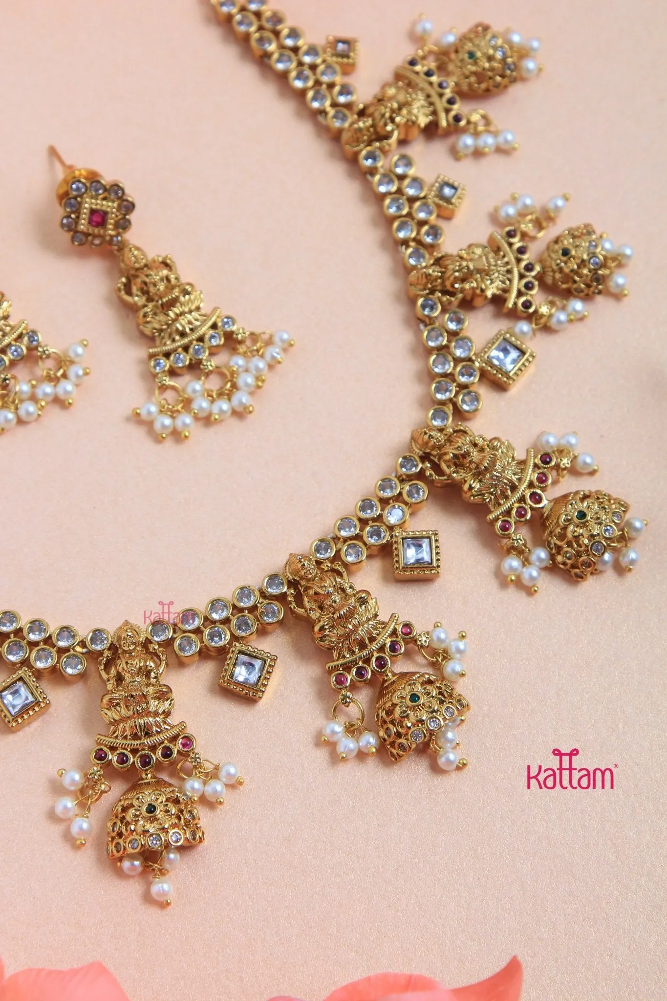 Anjana - Goddess White Necklace