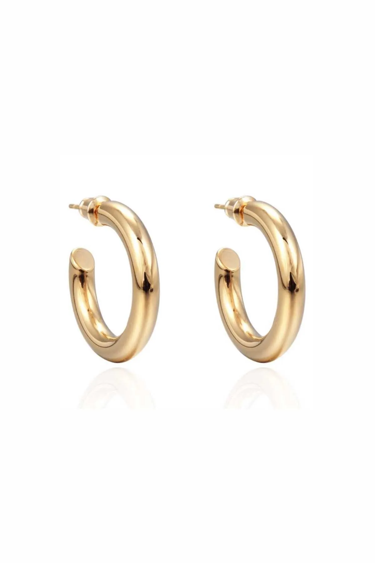 Anya Gold Hoop Earrings - Final Sale