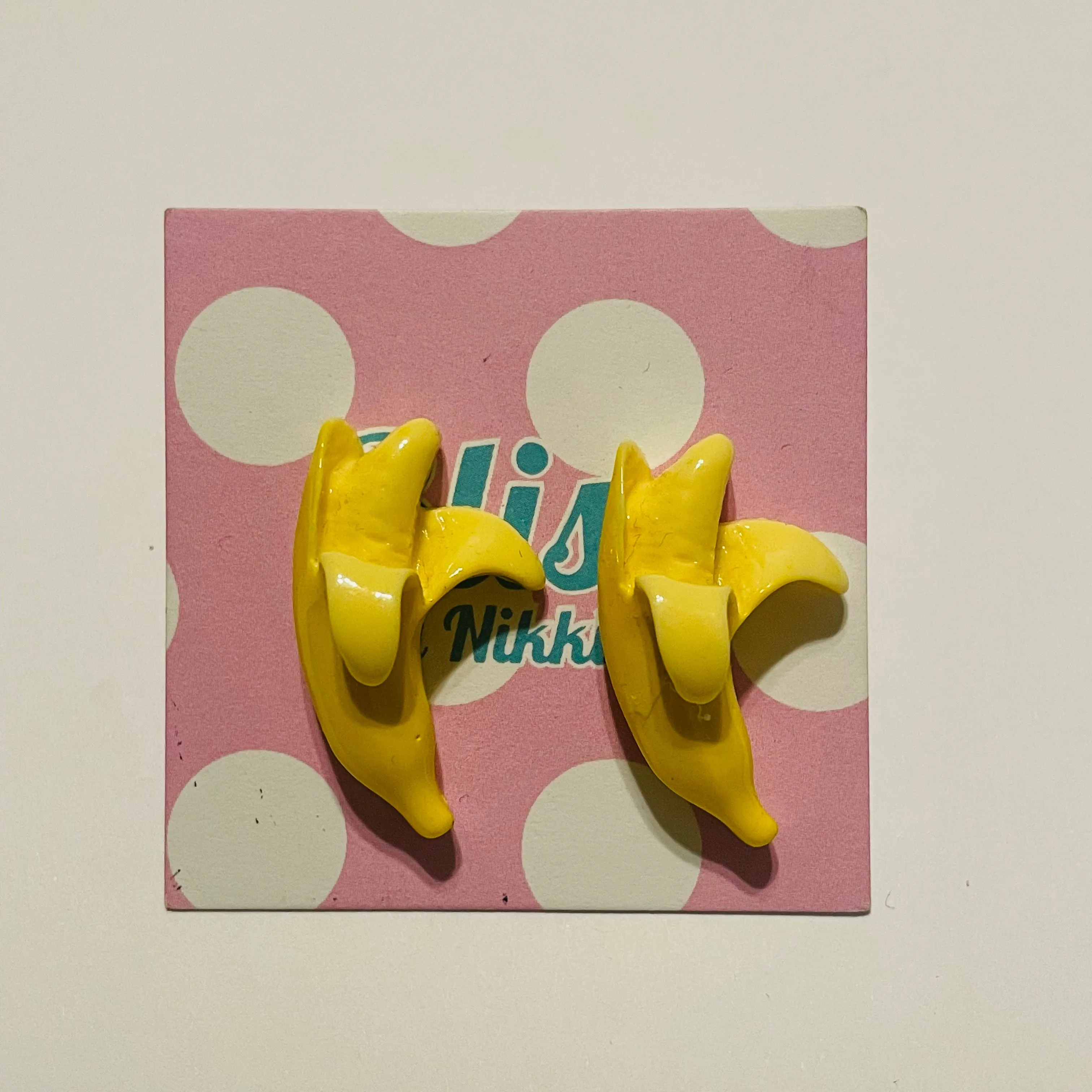 Banana Stud Earrings