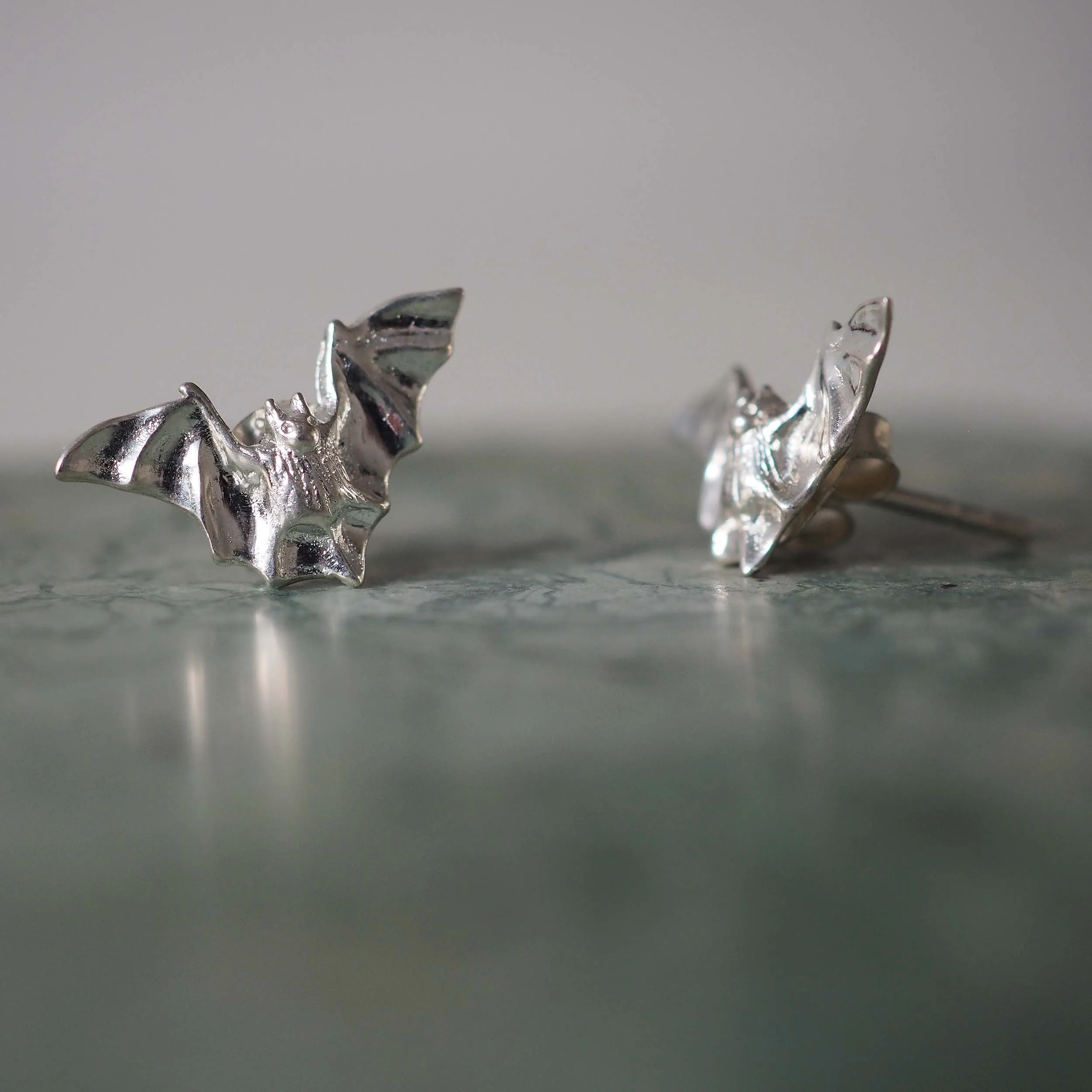 Bat Stud Earrings by Yasmin Everley