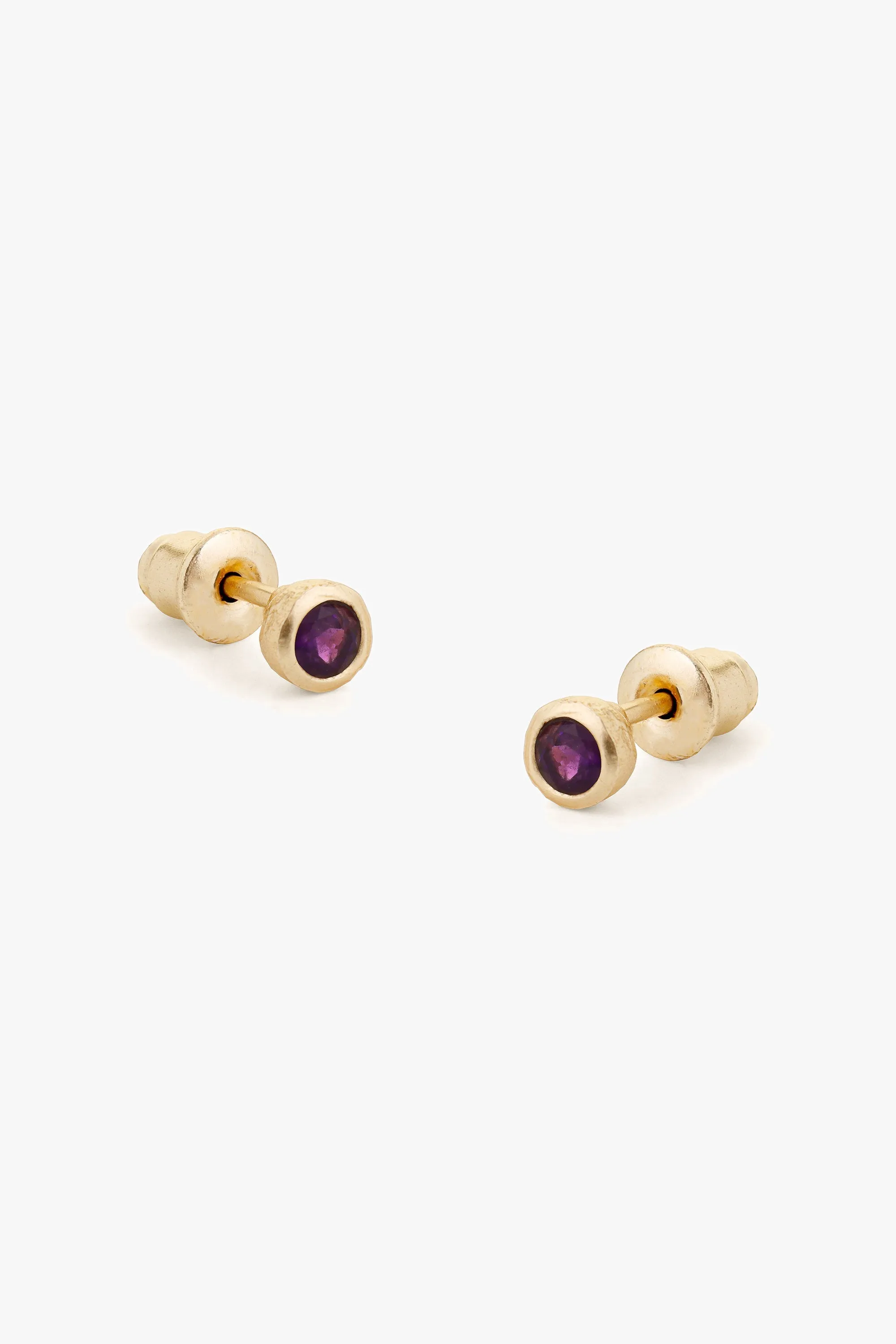 Birthstone Stud Earrings