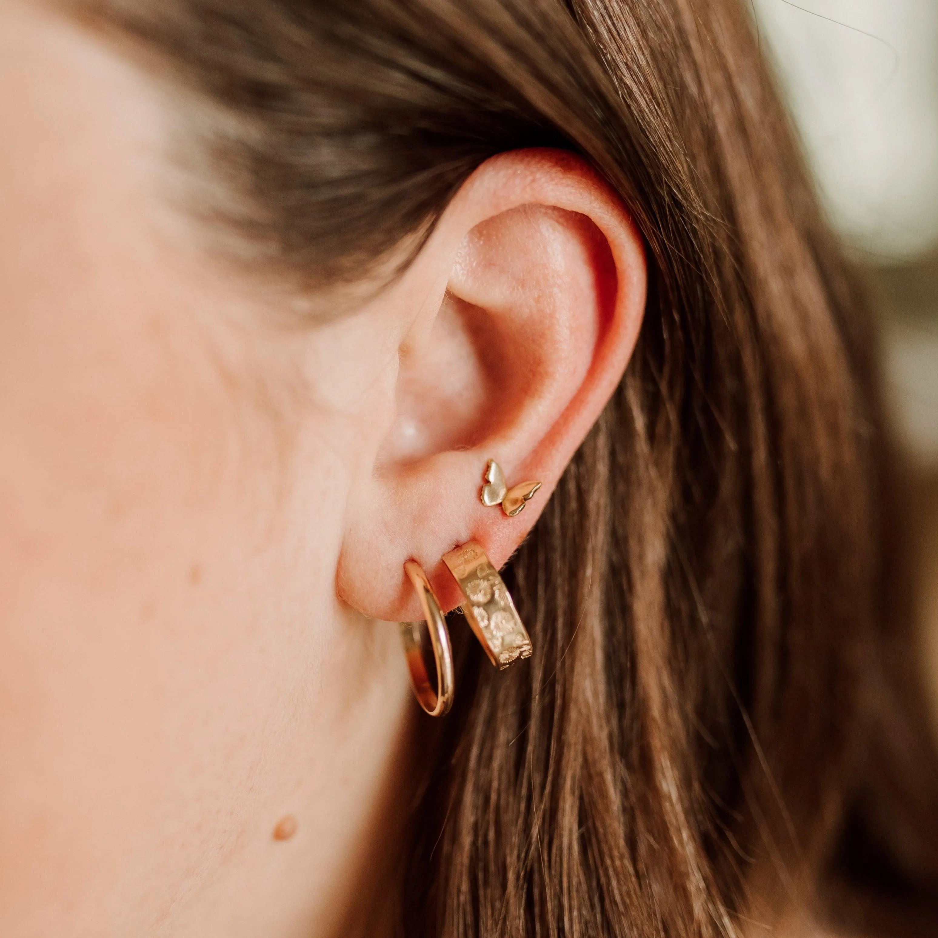 Butterfly Stud Earrings