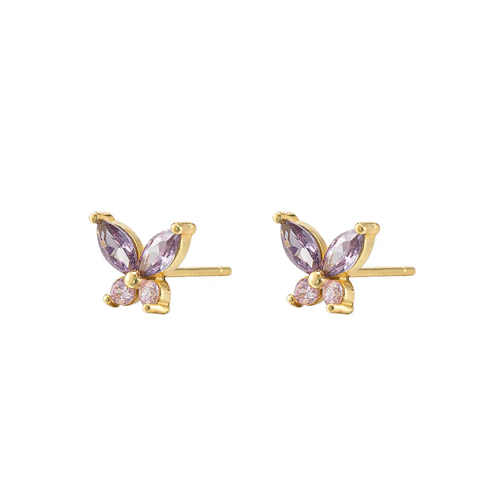 Butterfly Stud Earrings