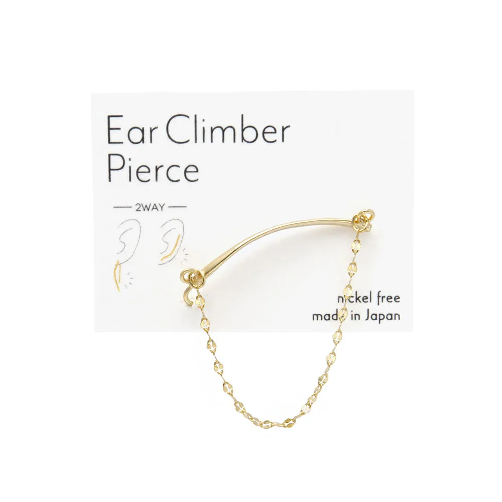 Chain Two Way Climber Earring