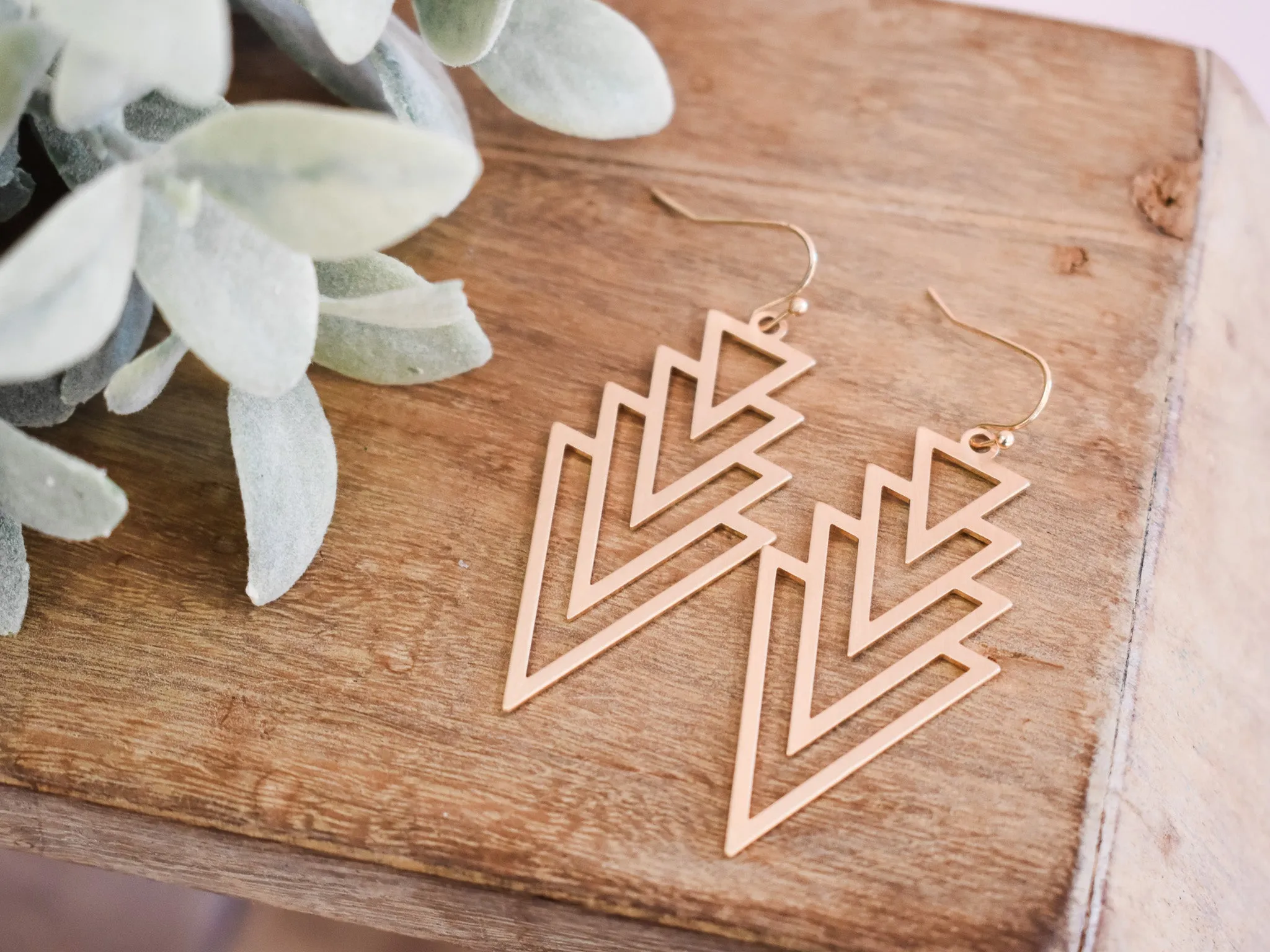 Change It Up Geometric Arrow Earrings