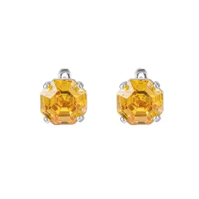 Citrine Stud Earrings