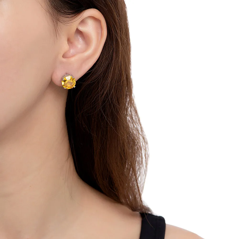 Citrine Stud Earrings