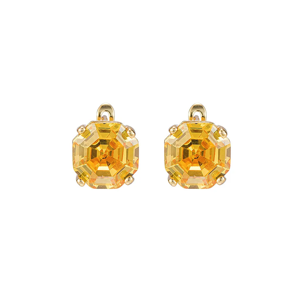 Citrine Stud Earrings