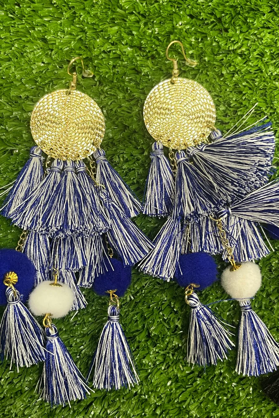 Claire Tiered Tassel Earrings