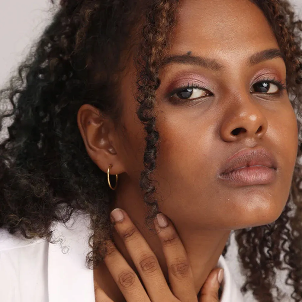 Dainty Round Hoop Earrings