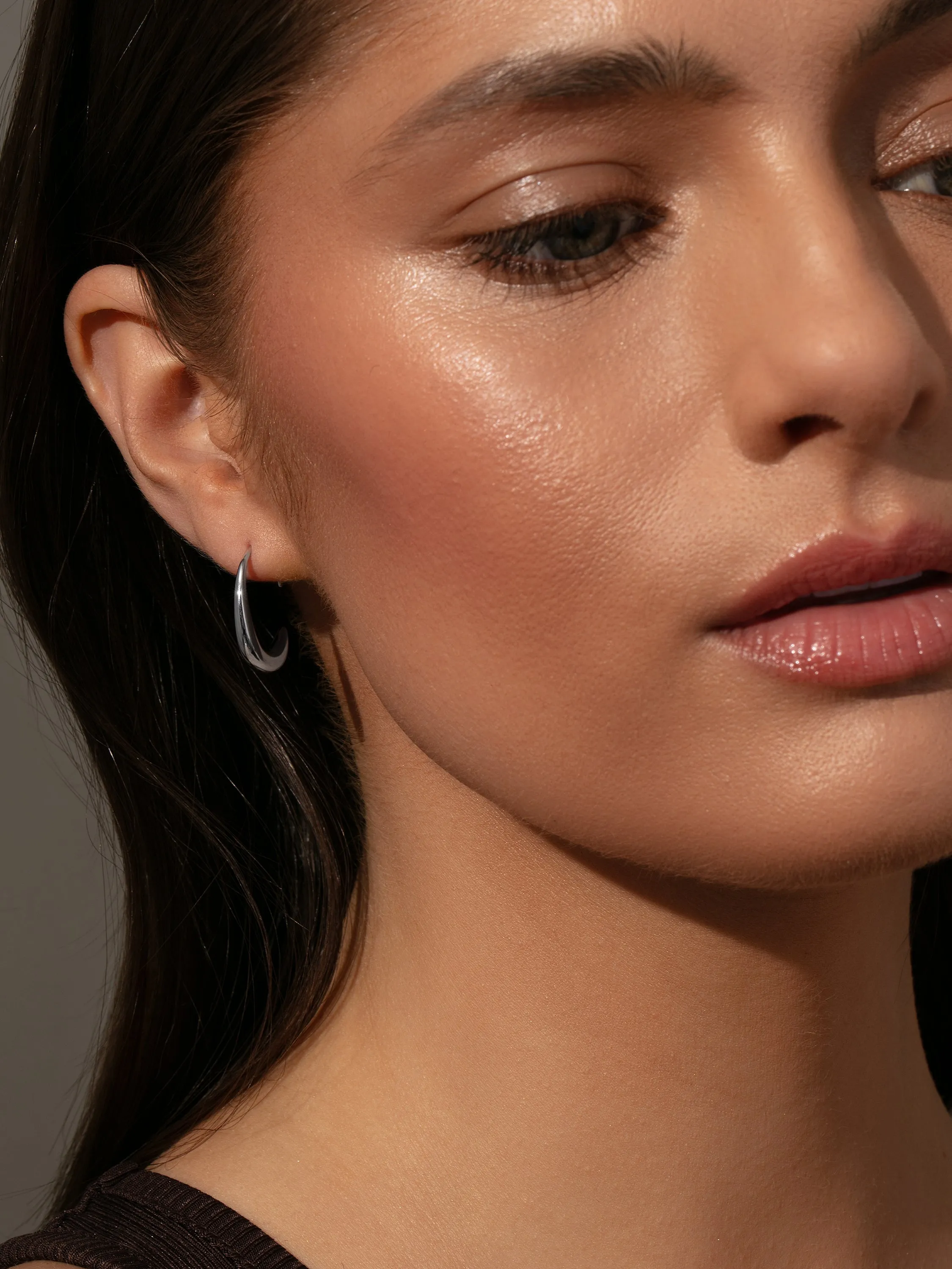 Dewdrop Hoop Earrings