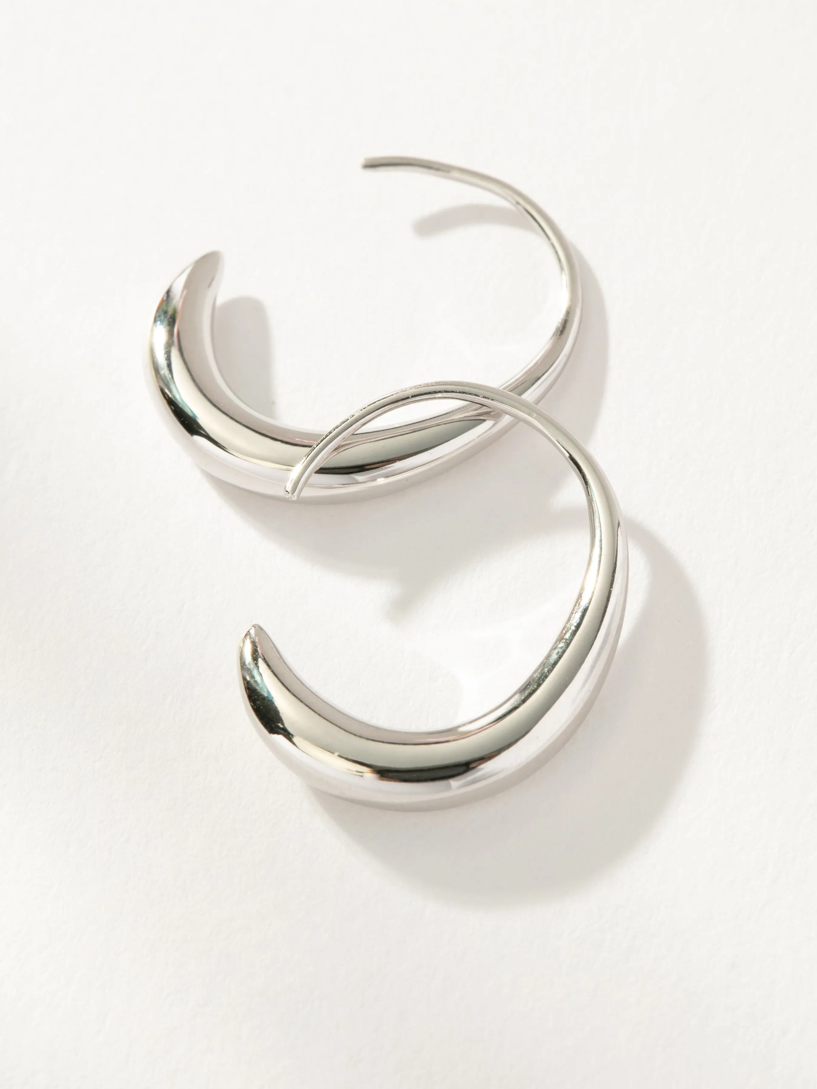 Dewdrop Hoop Earrings