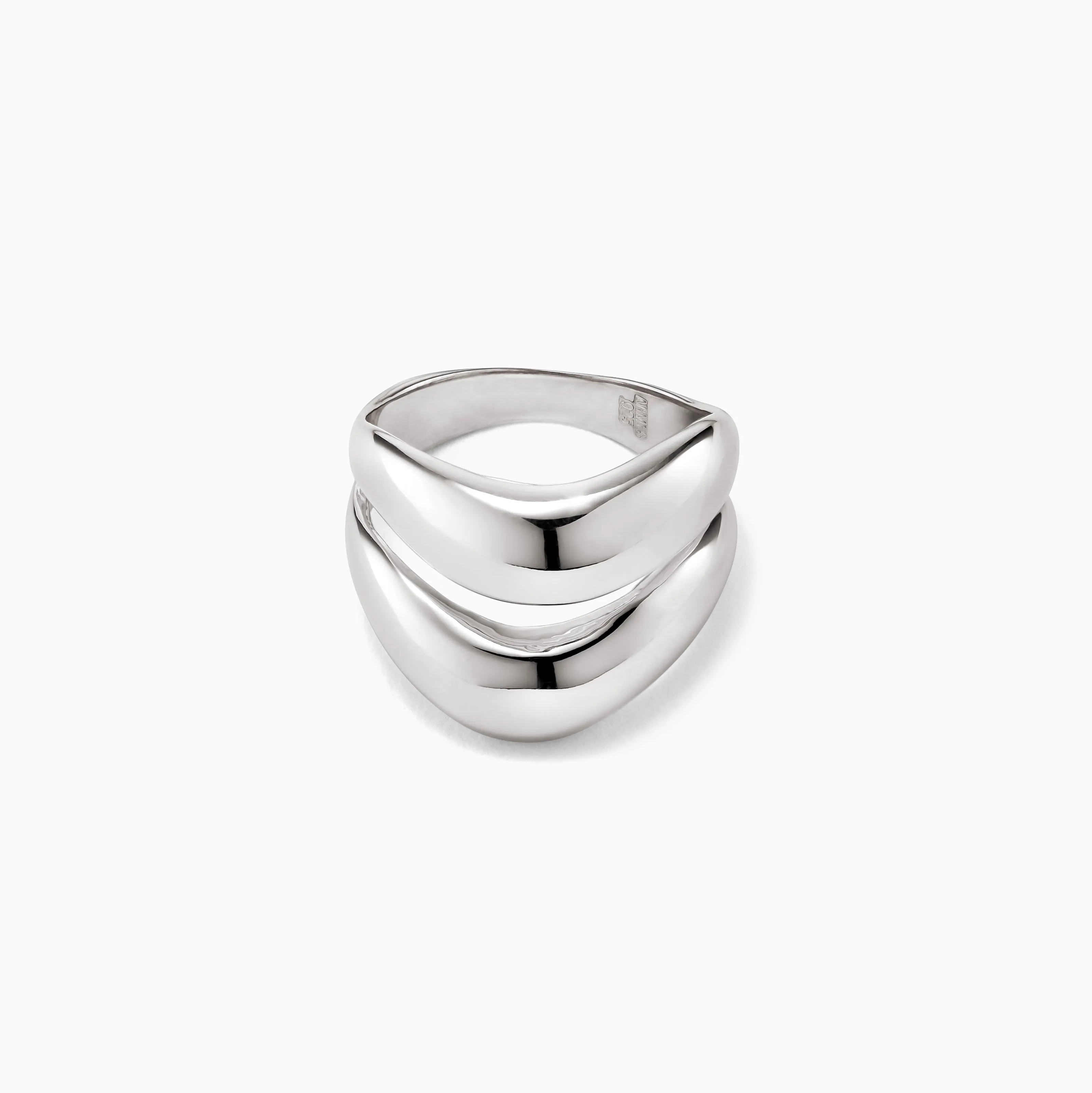 Double Wave Ring