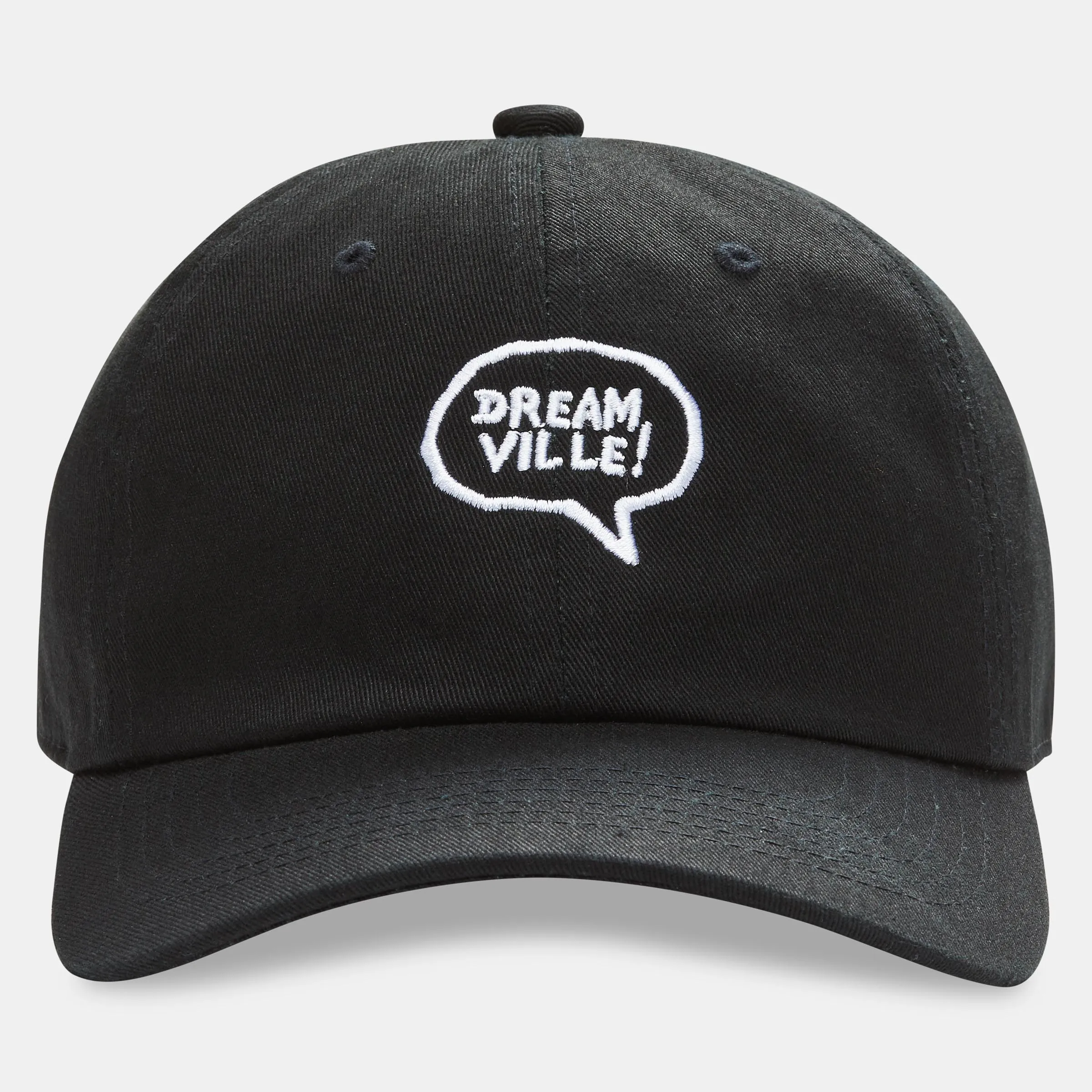 Dreamville x Matte Black Adjustable Snapback Hat - Stylish and Trendy Headwear