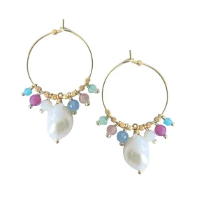 Stylish Summer Hoop Earrings - Queen Collection