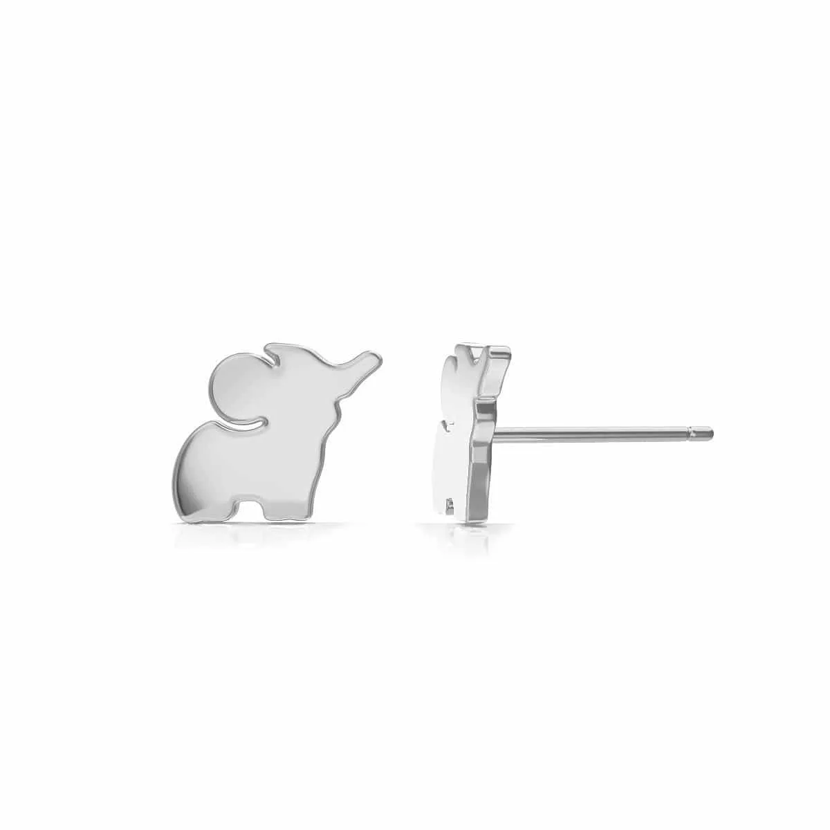 Elephant Stud Earrings