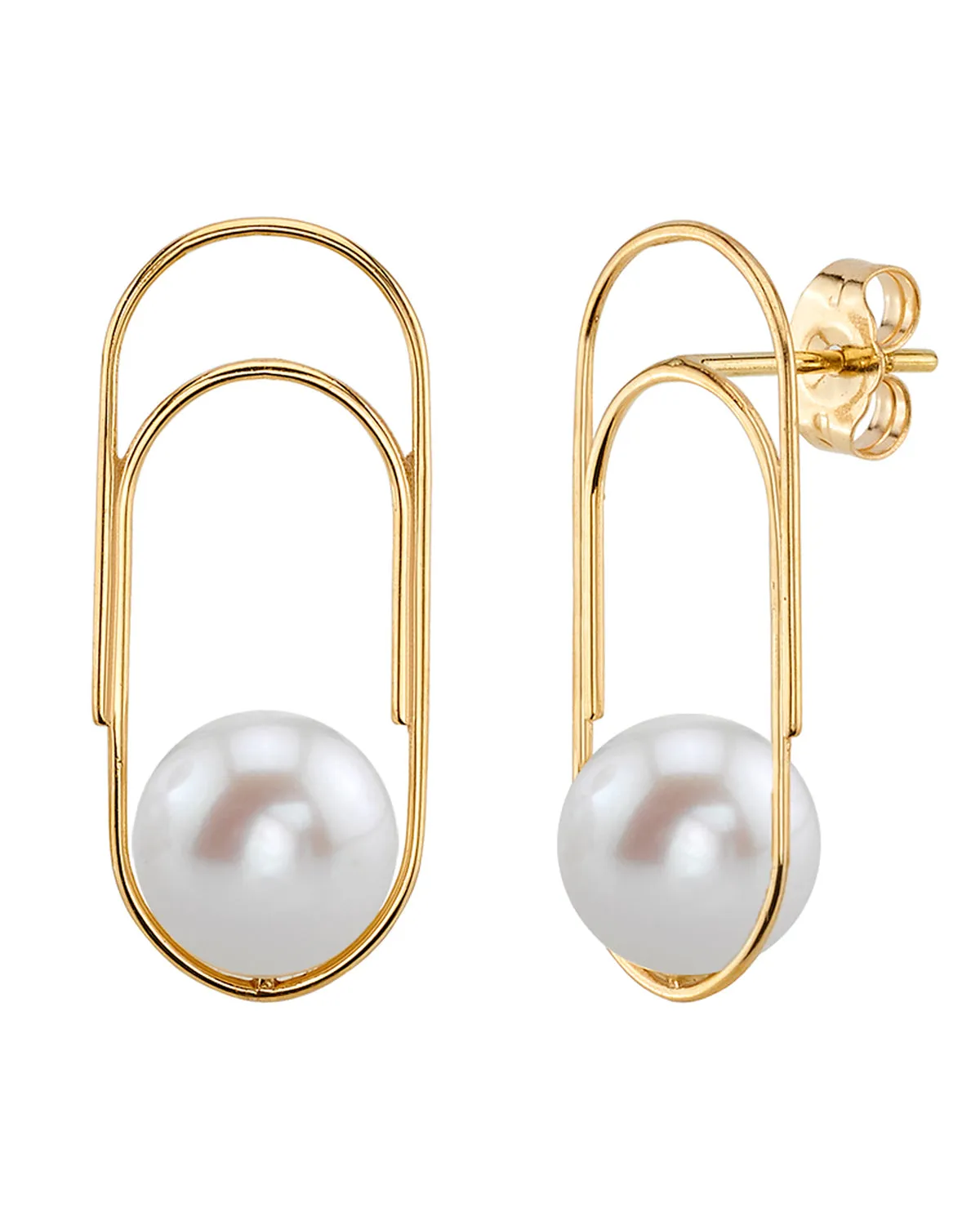 Freshwater Pearl Sabrina Drop Earrings