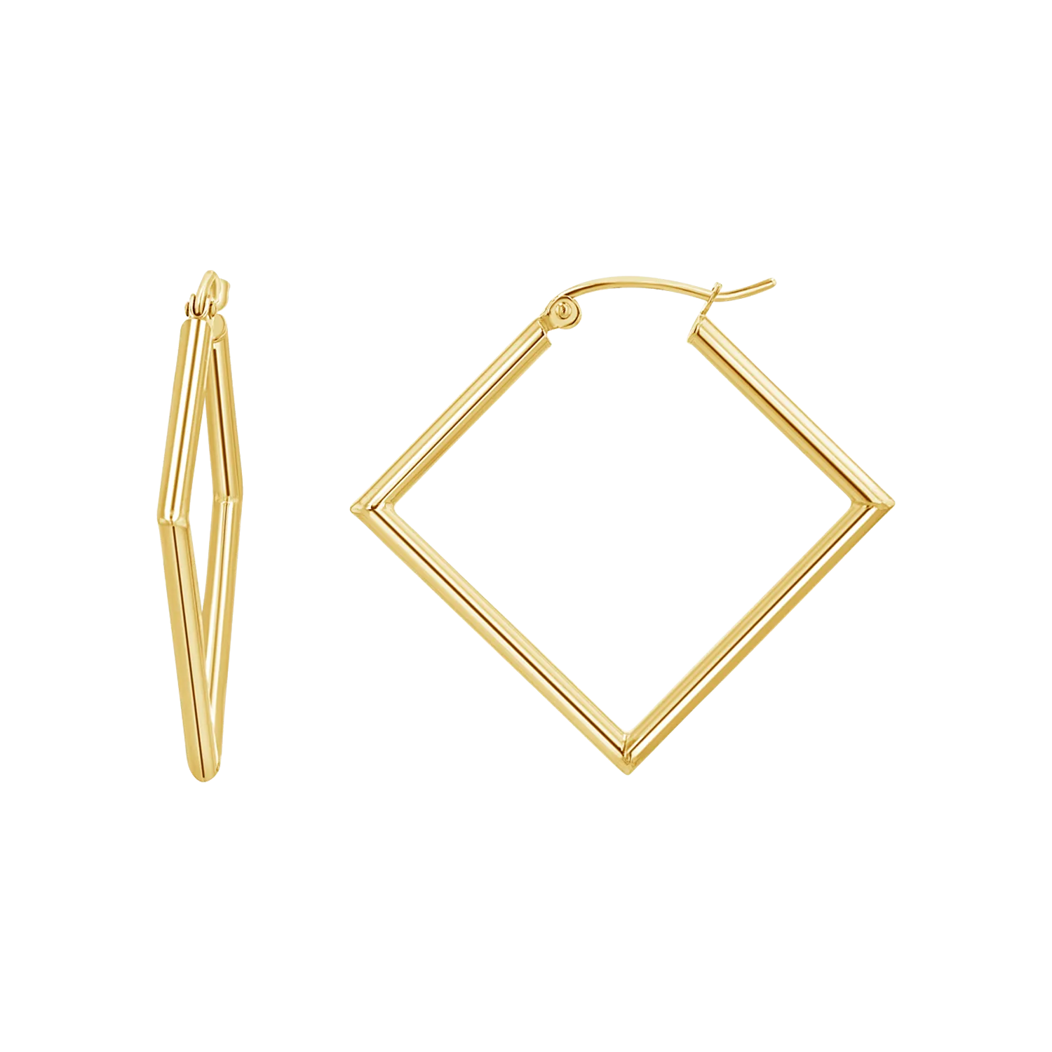 Geometric Hoop Earrings