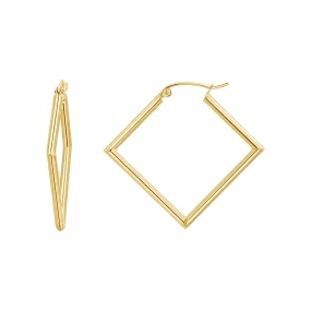 Geometric Hoop Earrings