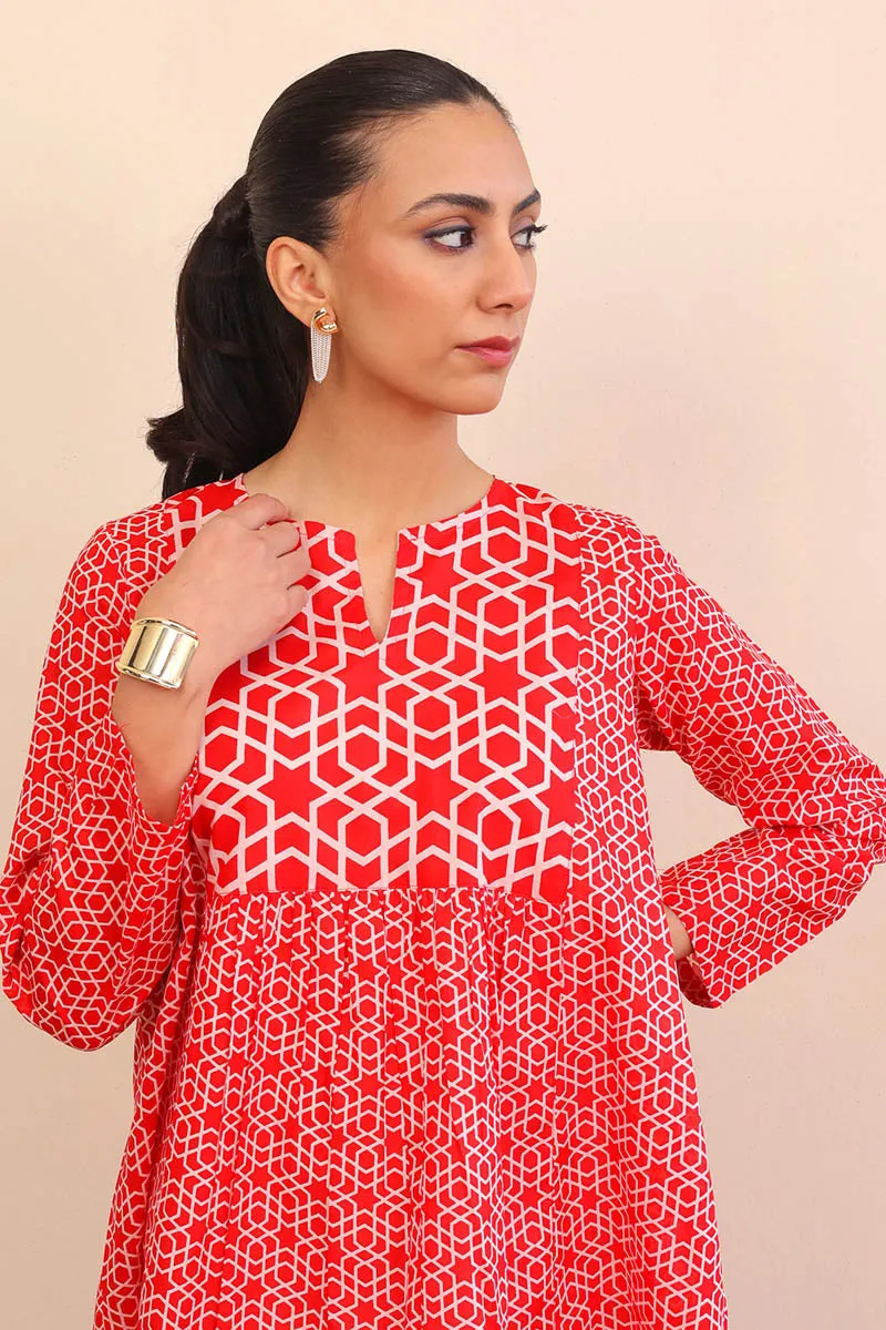 Geometric Peplum