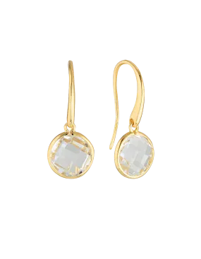 Georgini Lucent Large Hook Earrings - Gold