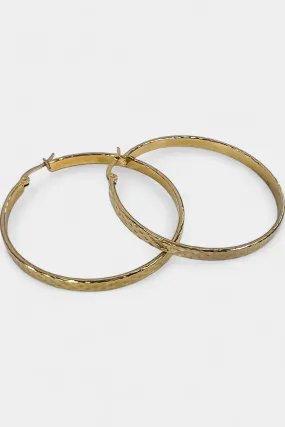 Gold Hoop Earrings