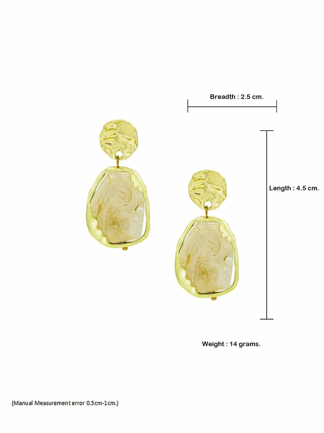 Gold Perry Drop Earring