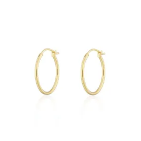 Gold Plated Classic Mini Hoop Earrings