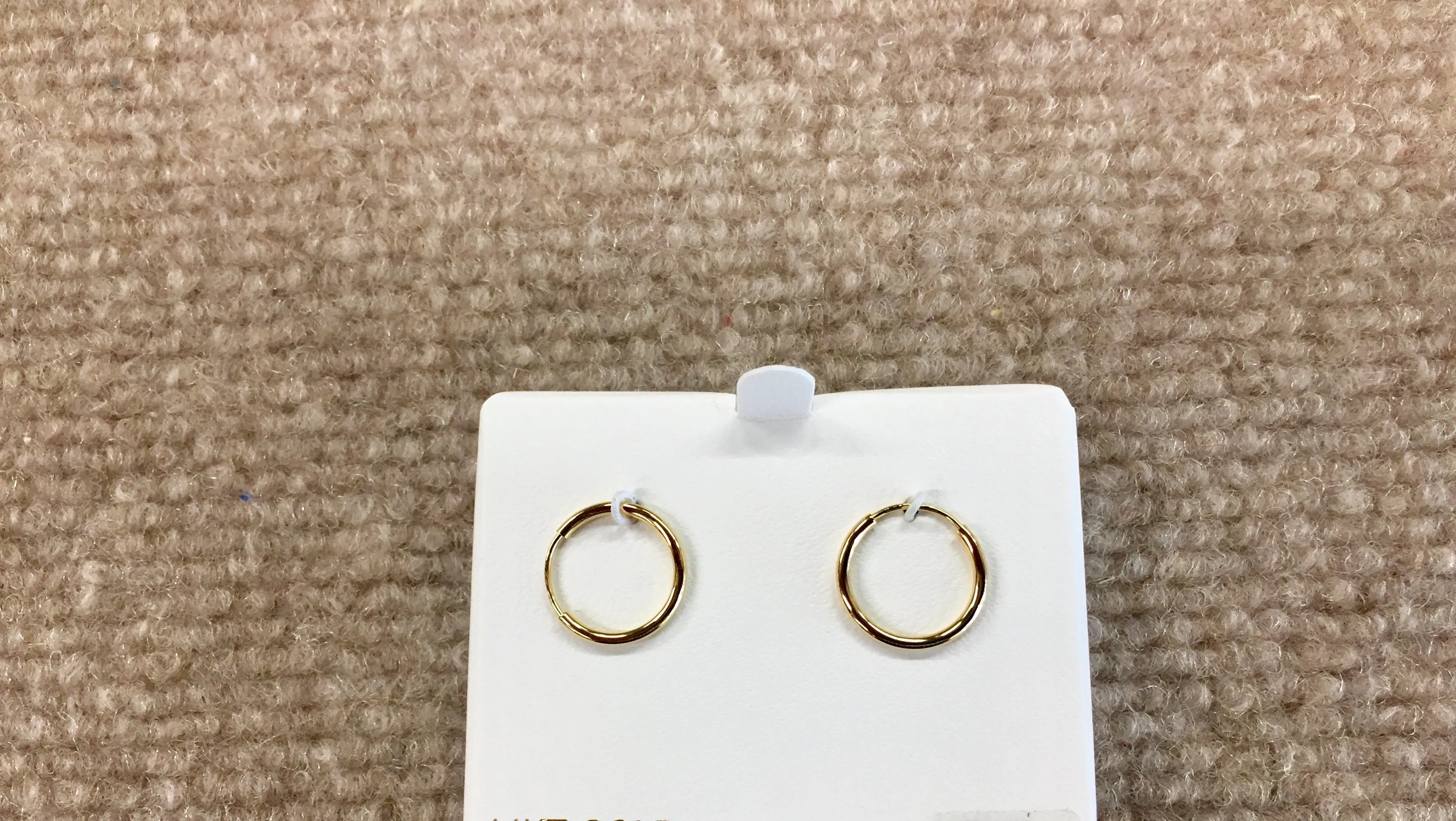 Gold Small Hoop Earrings