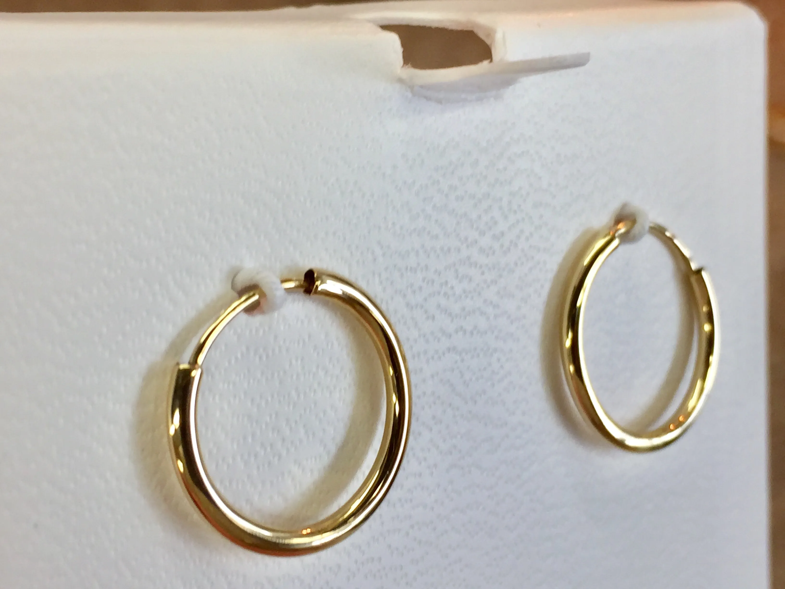 Gold Small Hoop Earrings