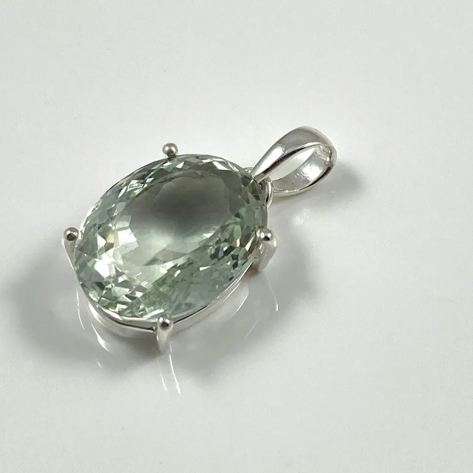 Green Amethyst Pendant