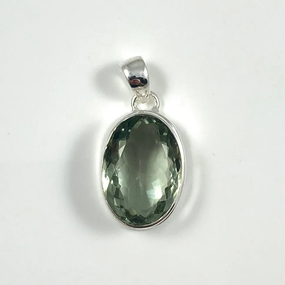 Green Amethyst Pendant