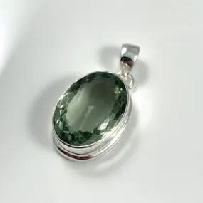 Green Amethyst Pendant