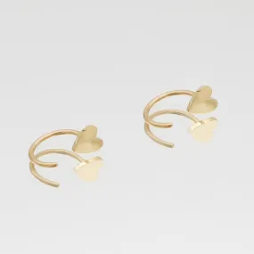 Harper Half Hoop Earrings