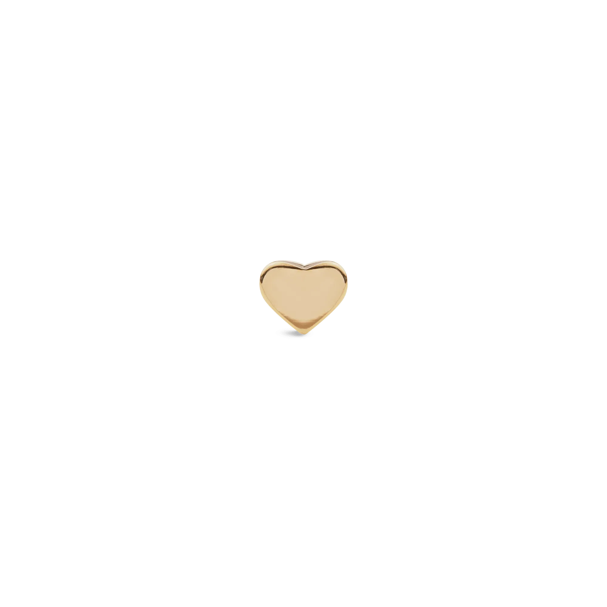 Heart Stud Gold