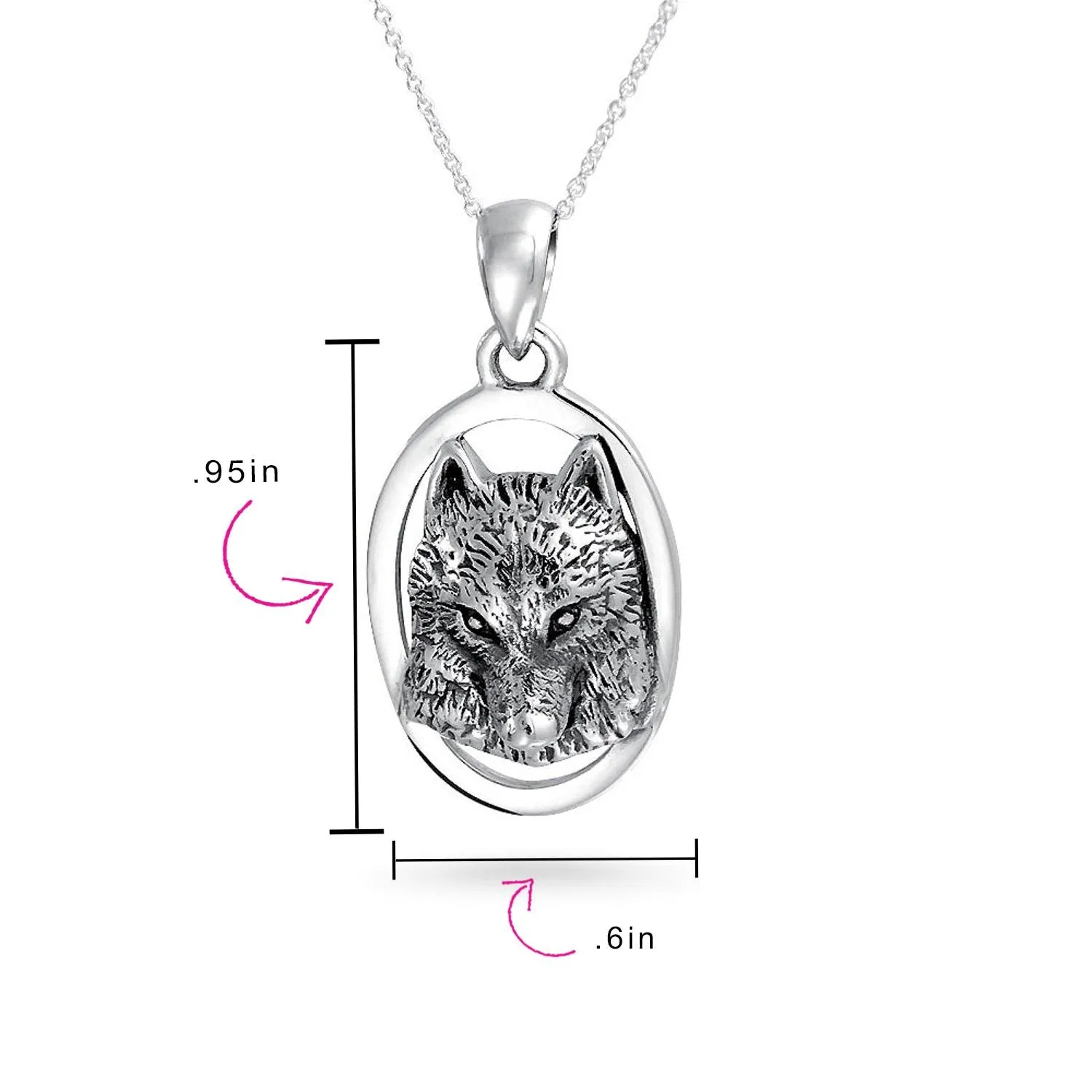 Howling Wolf Crescent Moon Pendant Werewolf Necklace Pendant Earrings