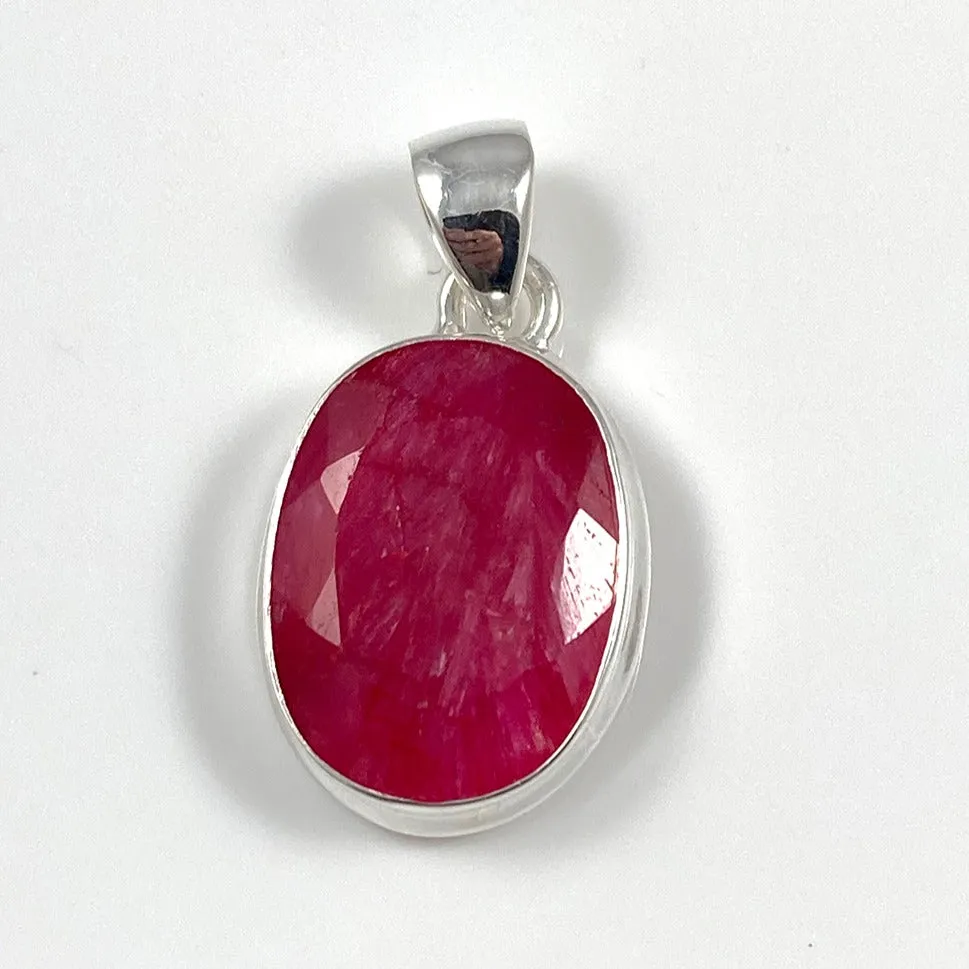 Indian Ruby Pendant