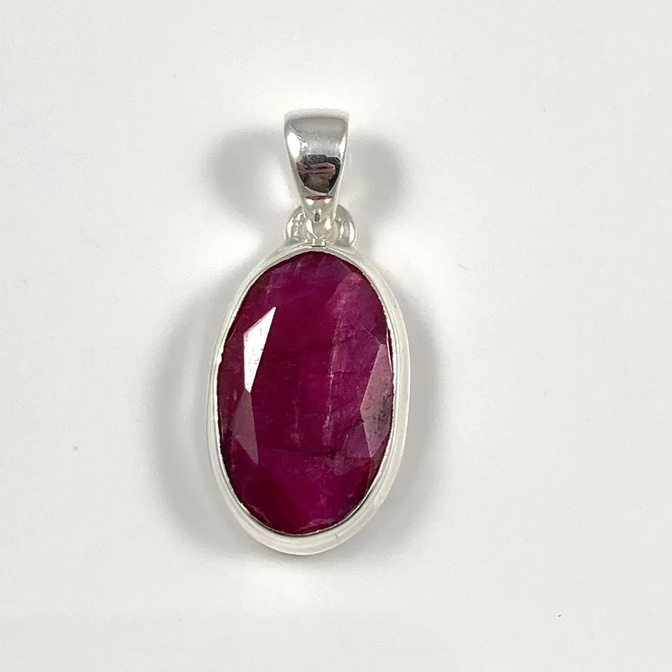 Indian Ruby Pendant