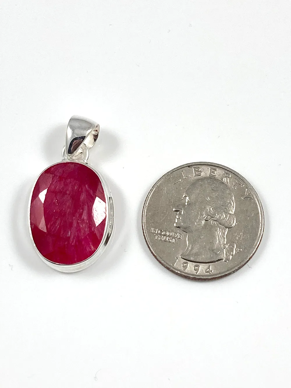 Indian Ruby Pendant