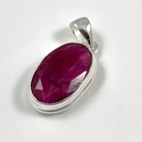 Indian Ruby Pendant