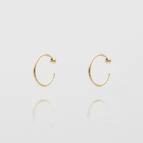 Lara Half Hoop Earrings