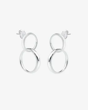 Les Amis earrings silver