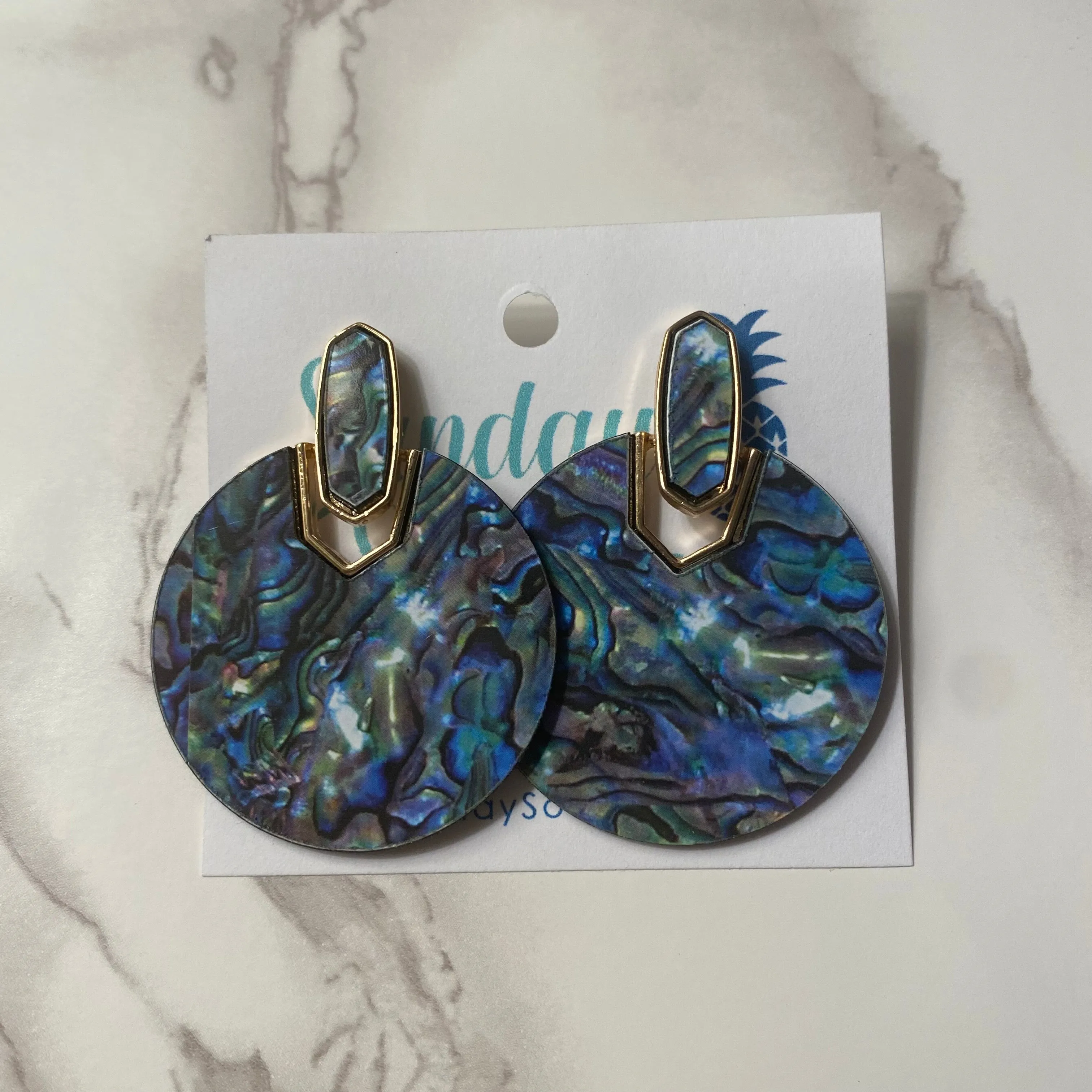 Lilly Disc Earrings