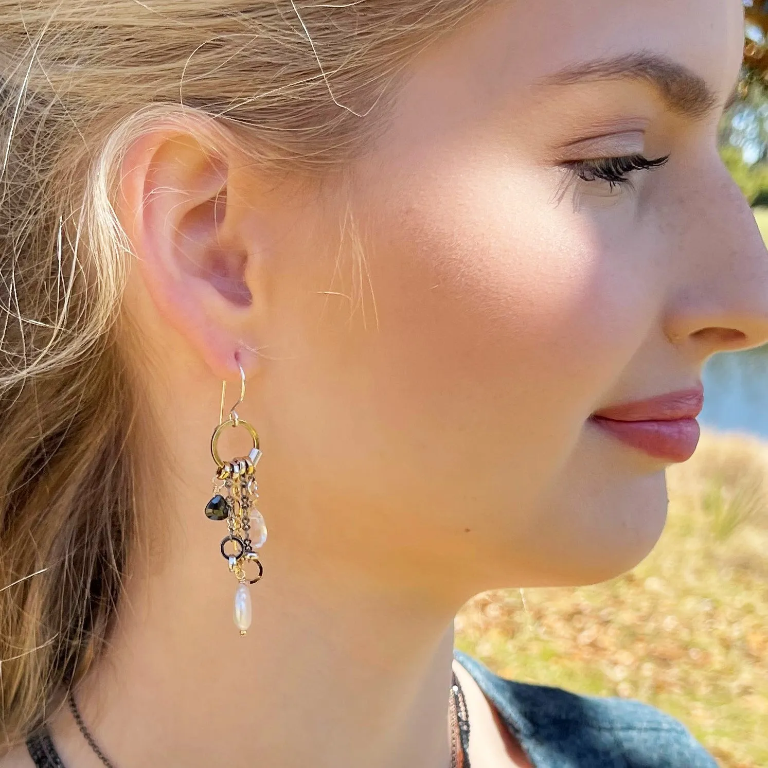 Long Drop Earrings